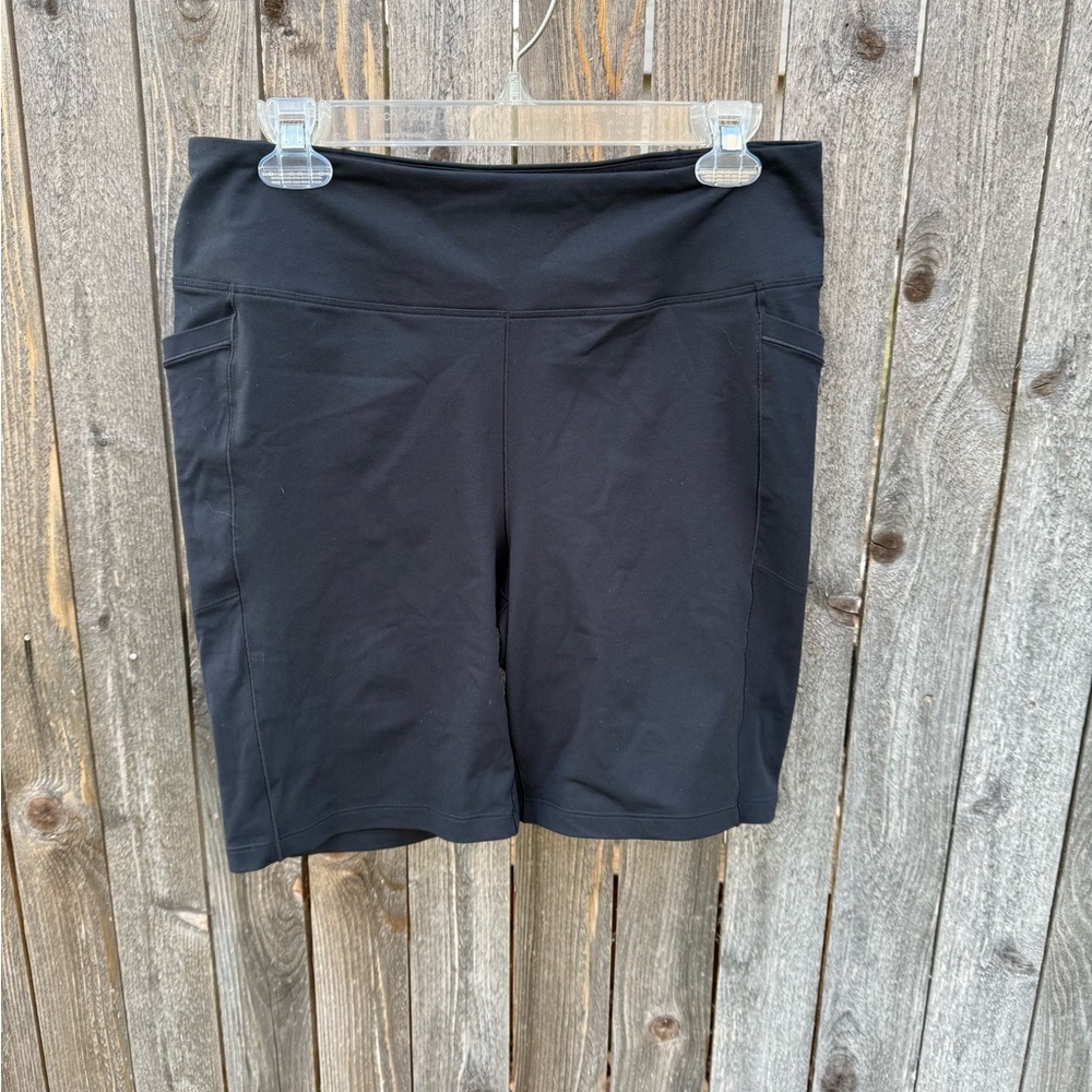 Mountain Hardwear Black Women's Bike Shorts 8” Size L